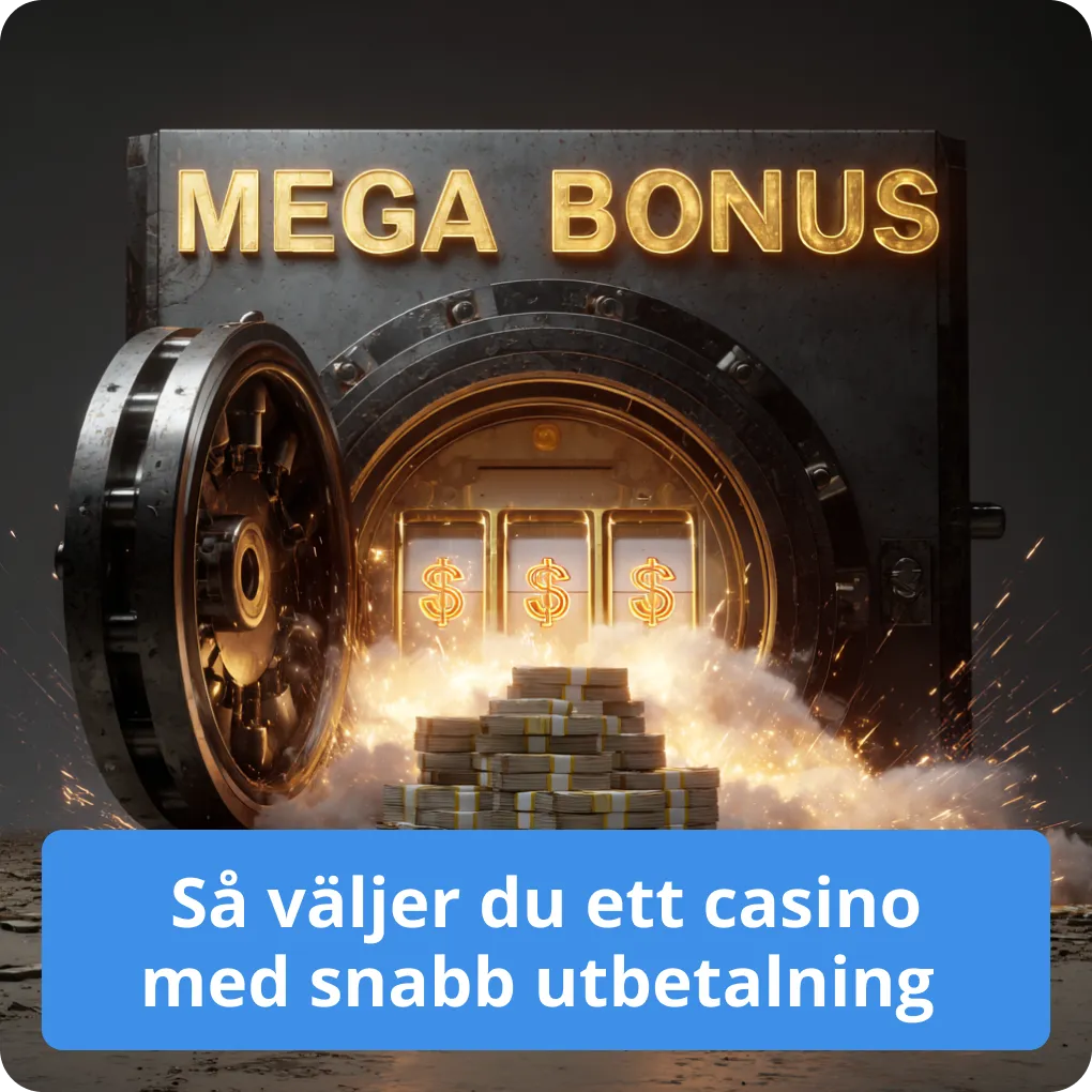 Så väljer du ett casino med snabb utbetalning – val Så väljer du ett casino med snabb utbetalning
