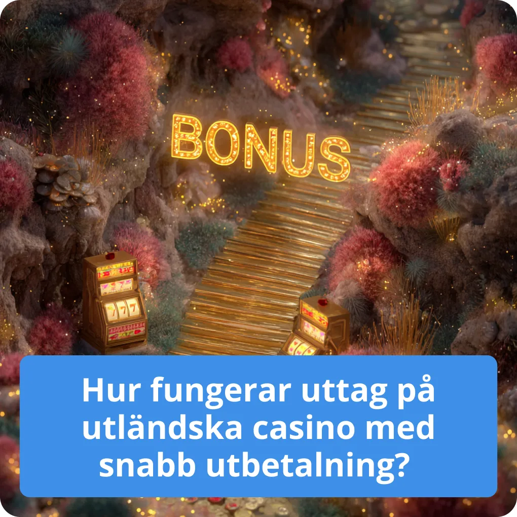 Hur fungerar uttag på utländska casino med snabb utbetalning? – uttag Hur fungerar uttag på utländska casino med snabb utbetalning?